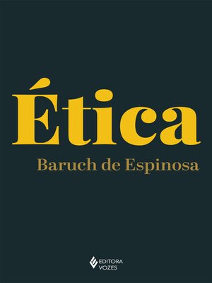 cover image of Ética demonstrada em ordem geométrica